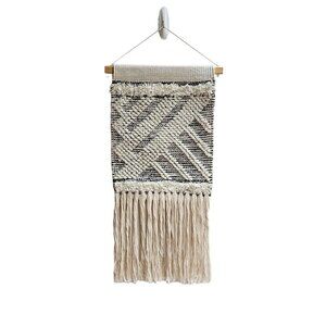 Boho Macrame Wall Hanging, Textile, No Tags, Measurements In Photos